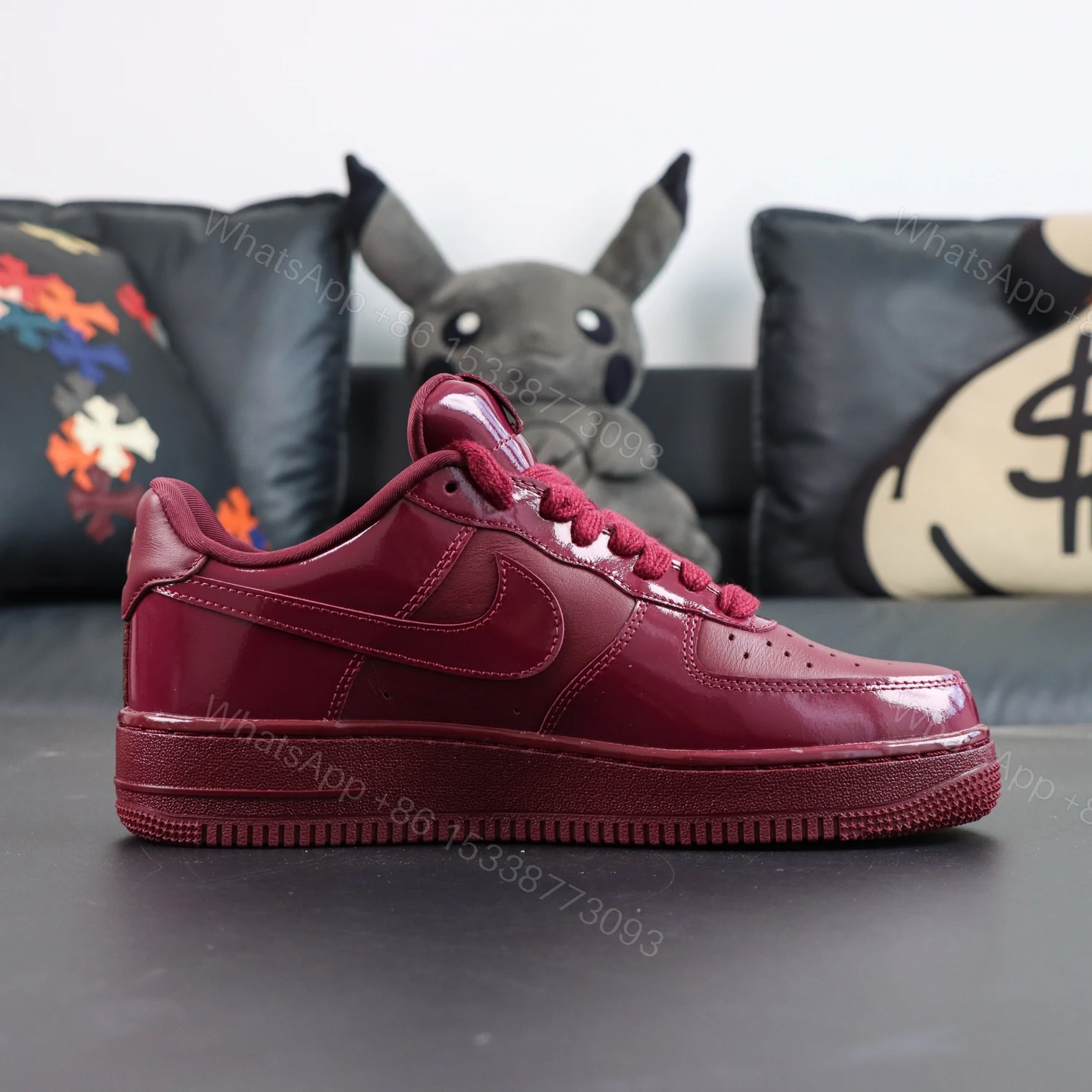 View 2 of Central Cee x Nike Air Force 1 Low “Dark Beetroot