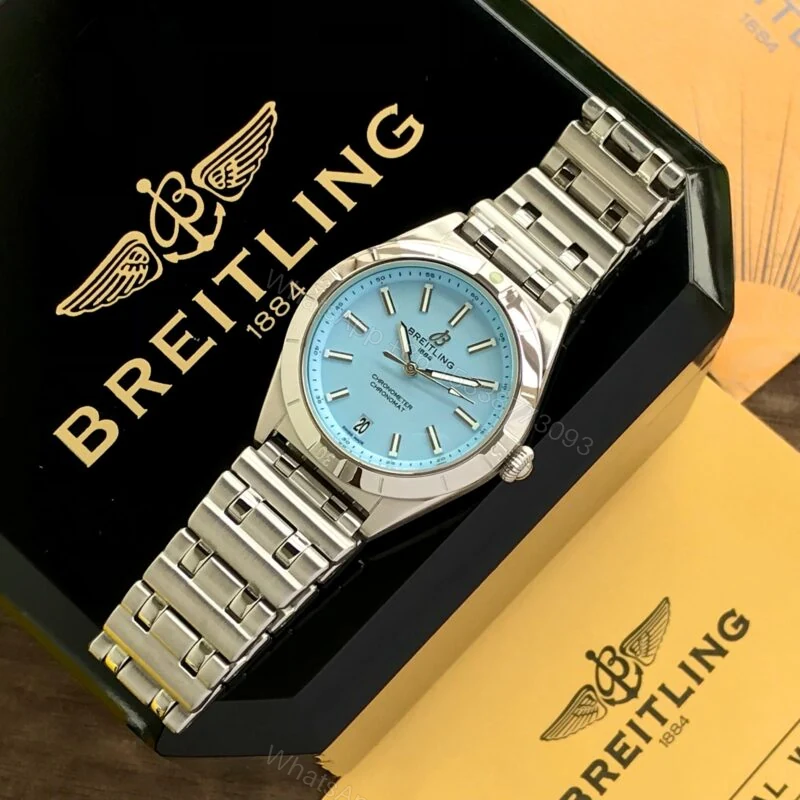 View 3 of Breitling Chronomat B01 Skyblue 38mm Quartz