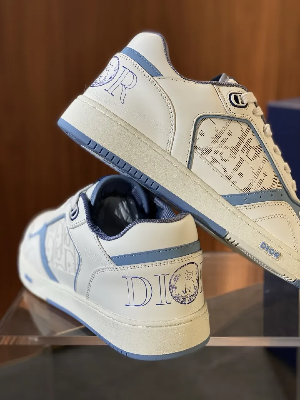 View 6 of Light-Dened Luxe Sneaker: Premium Leather, Designer Detailing