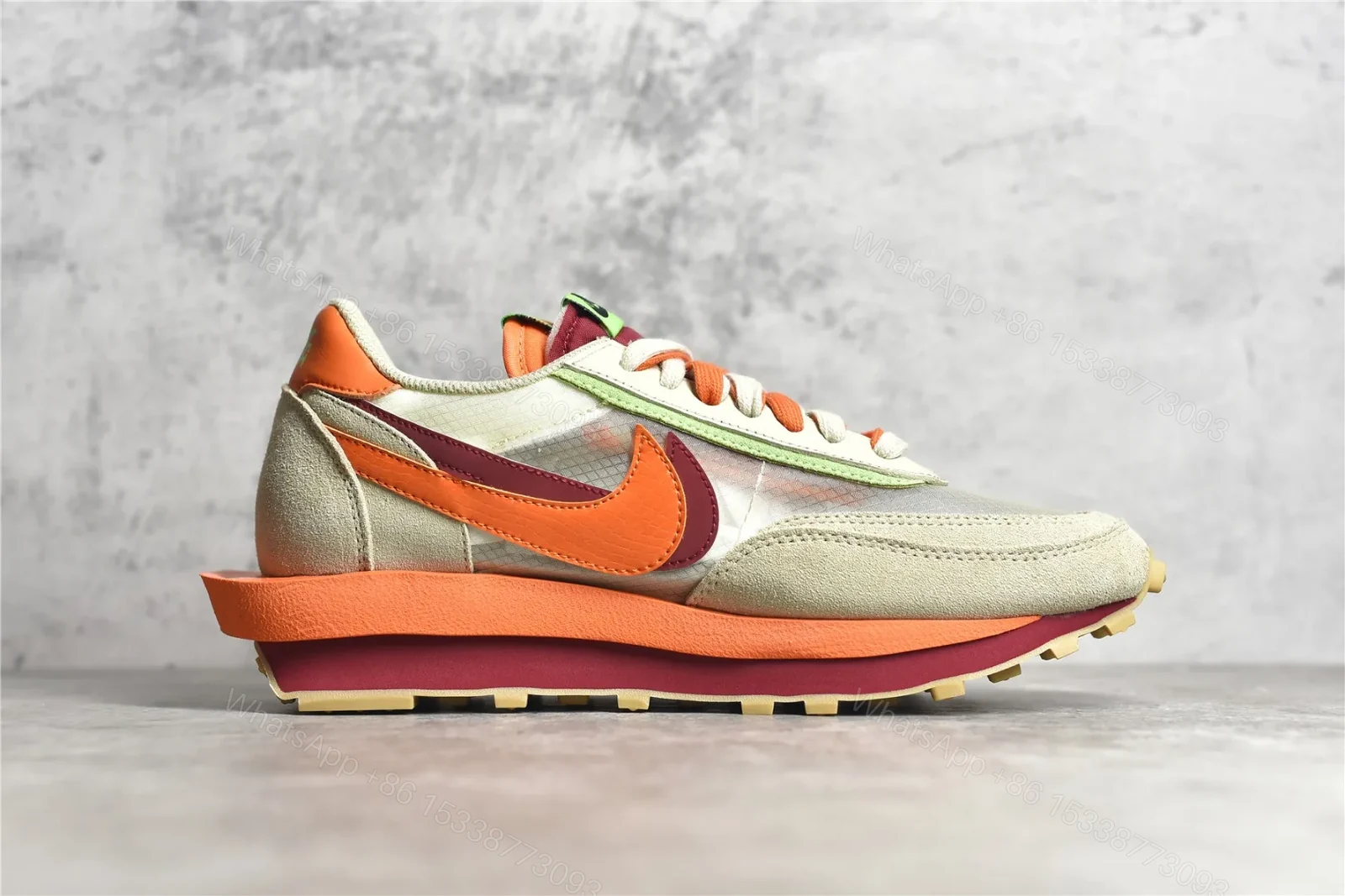 View 3 of Clot × Sacai × Nike LDWaffle Replicas