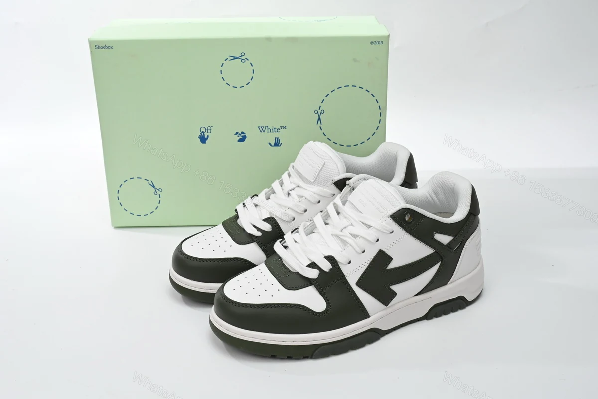 View 2 of OFF-WHITE Out Of Military Green White OLIA18 9S23LEA00 15901