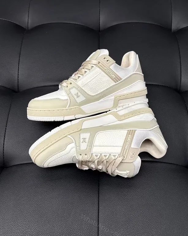 View 2 of Premium Minimalist Luxe Sneakers with LV Detailing