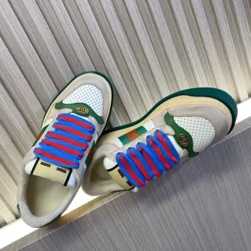 View 4 of GUCCI SCREENER TRAINER SNEAKERS WITH WEB – GC176
