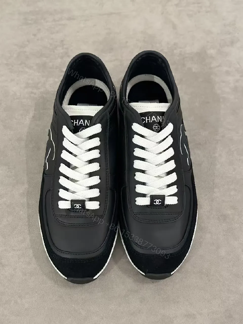 View 7 of Casual Luxe Sneaker: Leather, Stitching, High-Top Comfort