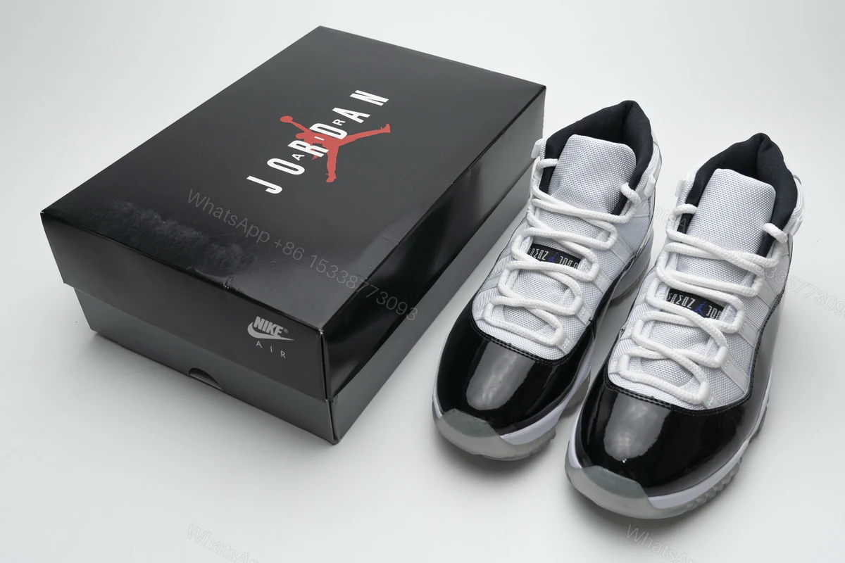 Air Jordan 11 High “Concord” (2018) 378037-100 — view 2