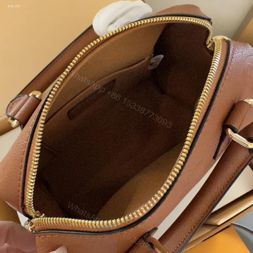 View 7 of Louis Vuitton Speedy Bandoulière 20 Cognac Brown 20Cm