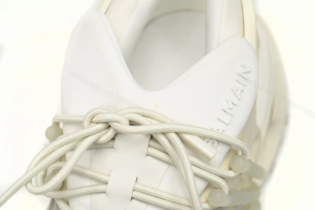 View 7 of BALMAIN Multikolor Buty sportowe All White YM1VJ309