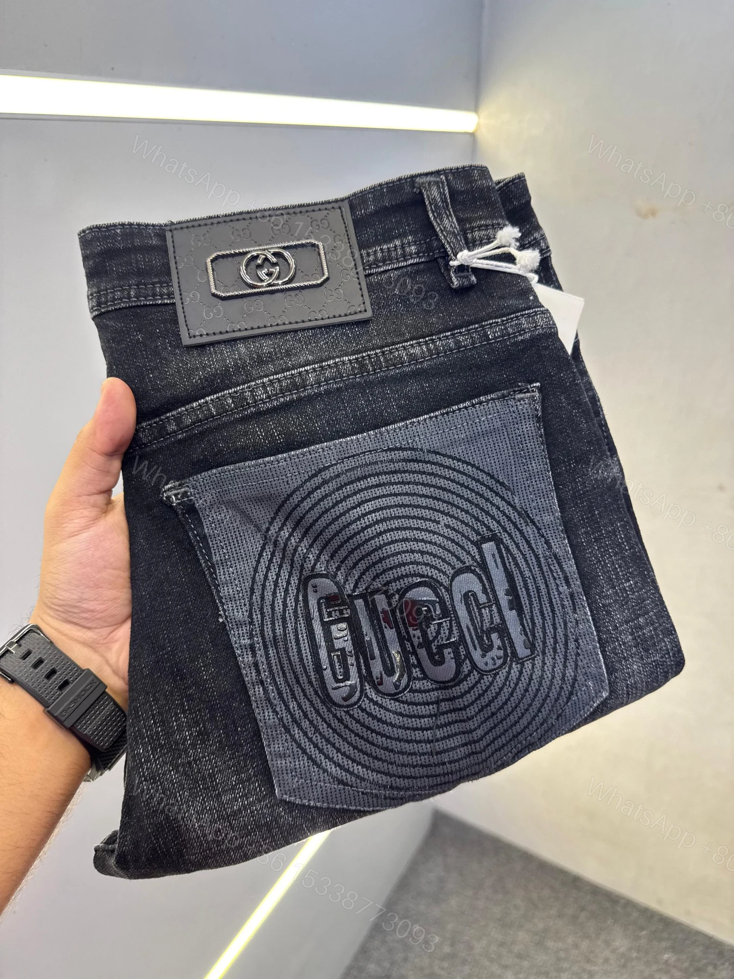 View 5 of First Copy Gucci Premium Denim Jeans for Men