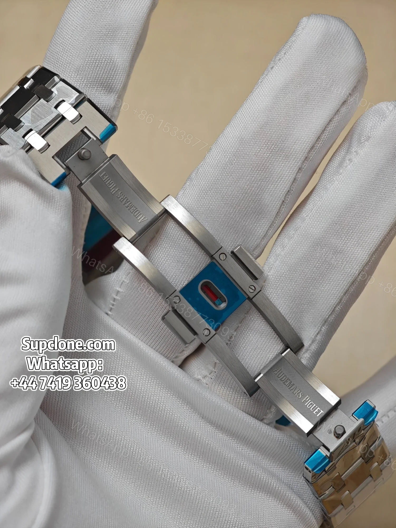 View 20 of Audemars Piguet Super Clone 1:1 Royal Oak 15510 Blue Dial 41MM