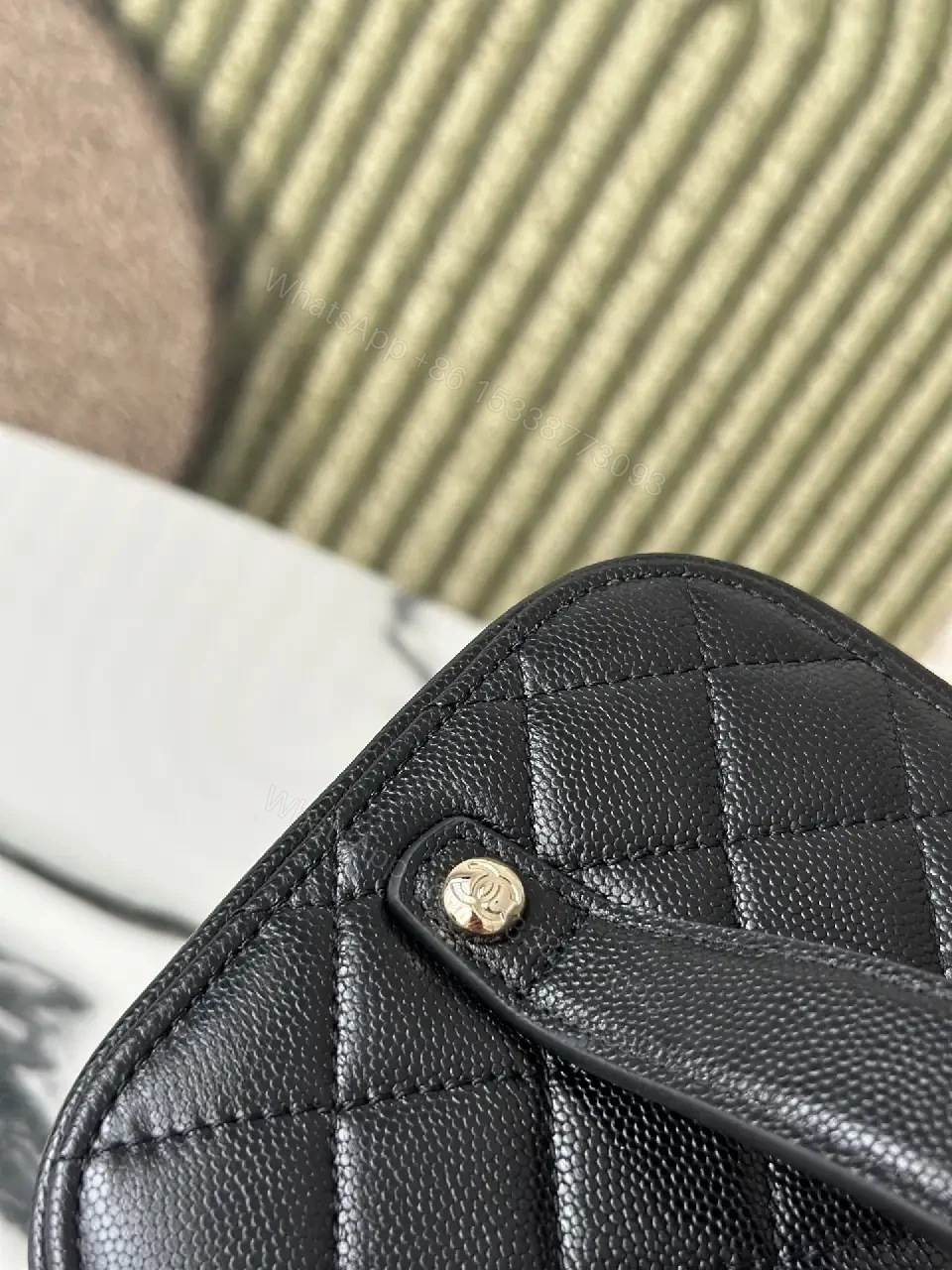 View 4 of Quilted Leather Compact Accessory: Everyday Elevation