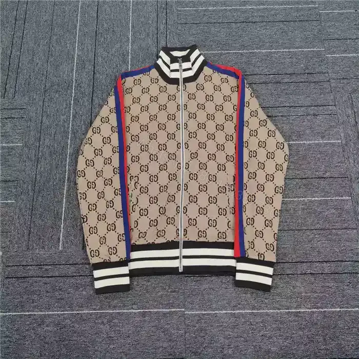 GG Jacquard Cotton Jacket – GJ035 — view 1