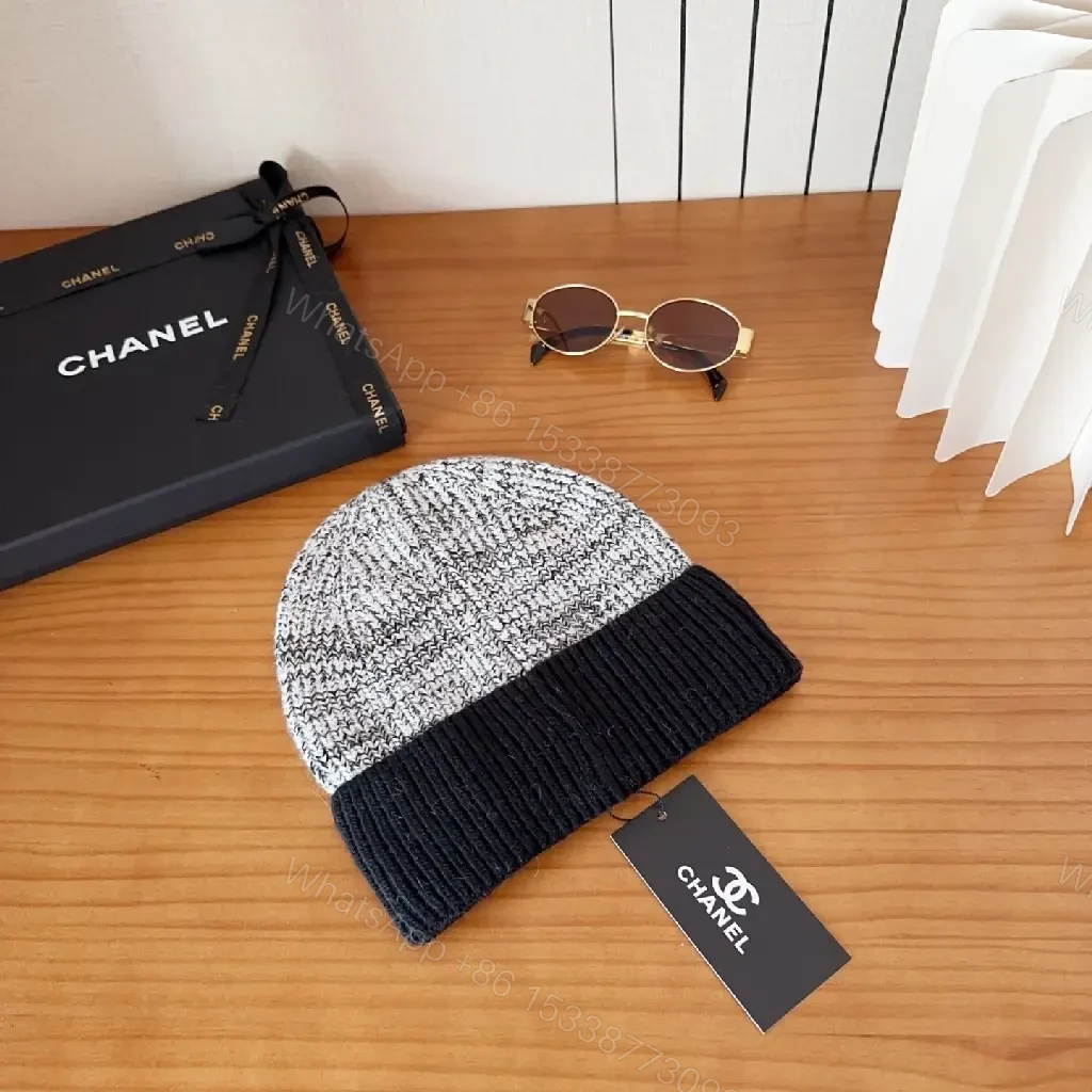 View 9 of Marled Knit Beanie: Luxe Texture, Subtle Logo, All-Season