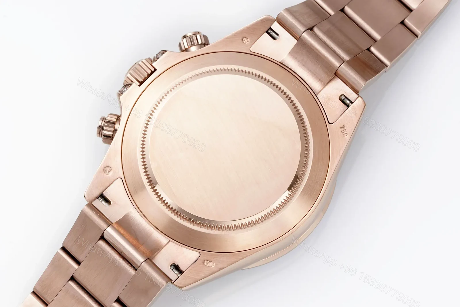 View 9 of Best Rolex Daytona Rainbow Rose Gold replica 40MM Oyster Bracelet Edition RG-DAYTONA-RAINBOW-ROSEGOLD-OYSTER-40