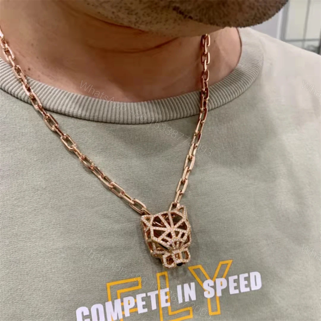 View 7 of Cartier Panther Neckalce, Diamonds