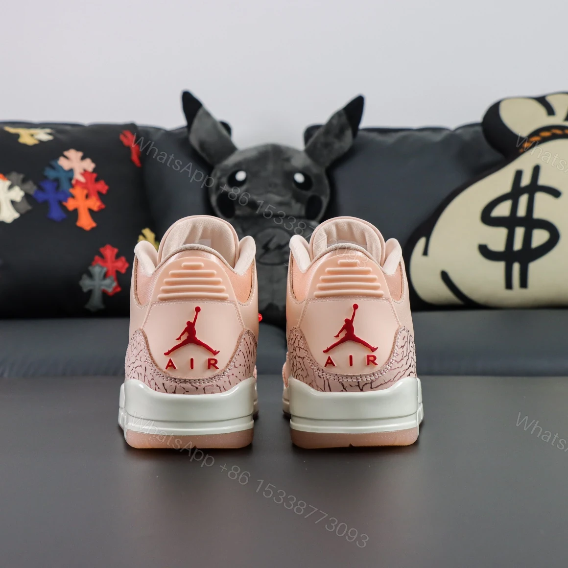 View 7 of Air Jordan 3 Retro “Valentine’s Day” Reps