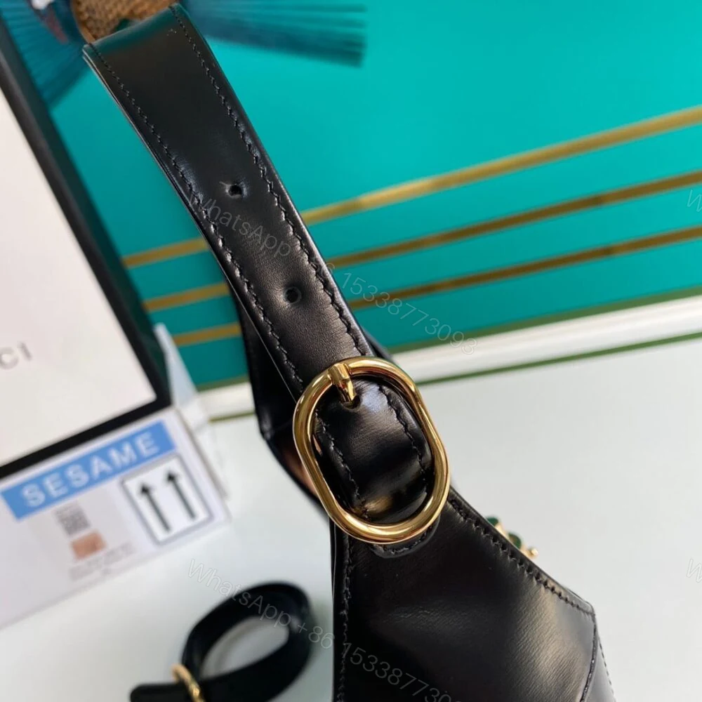 View 3 of Gucci Jackie 1961 Small Shoulder Bag Black 27Cm
