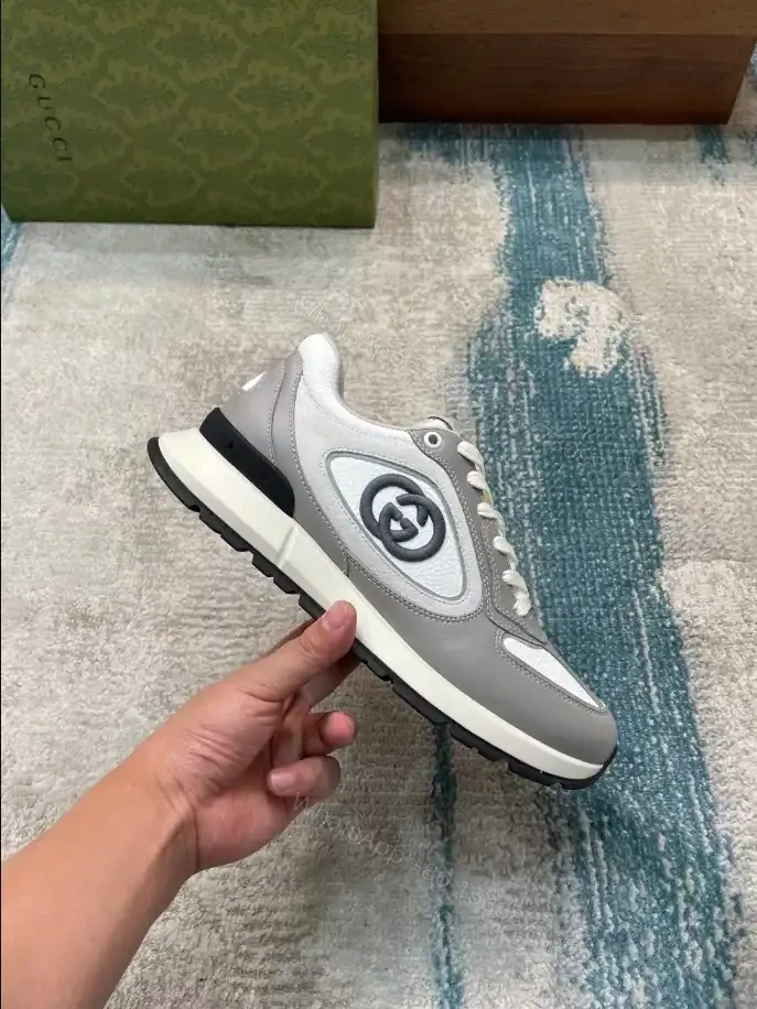 View 2 of GUCCI MEN’S LEATHER SNEAKER – GC202