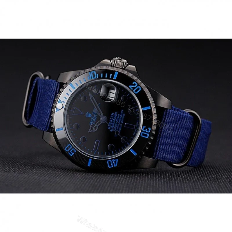 View 5 of Replica Rolex Submariner Black Dial 622008