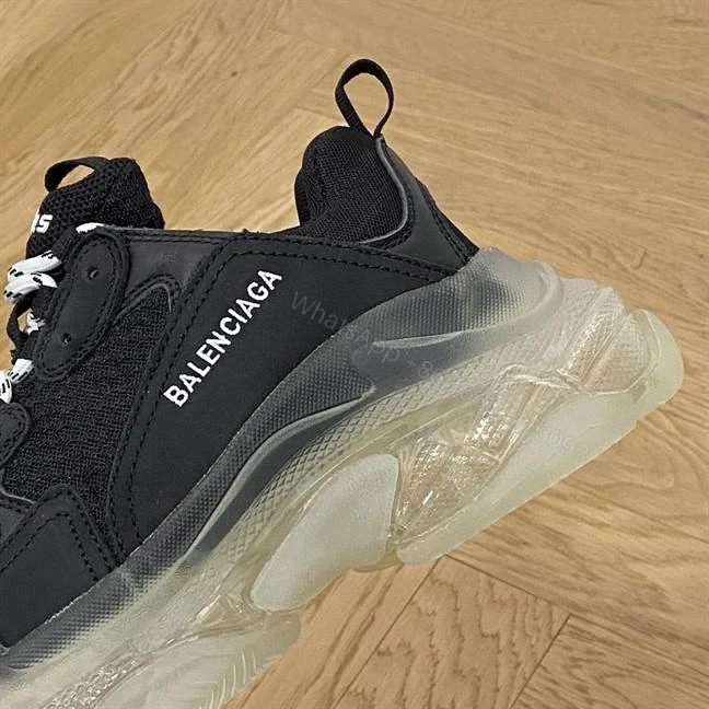 View 7 of BALENCIAGA MEN’S TRIPLE S SNEAKER CLEAR SOLE – BB200