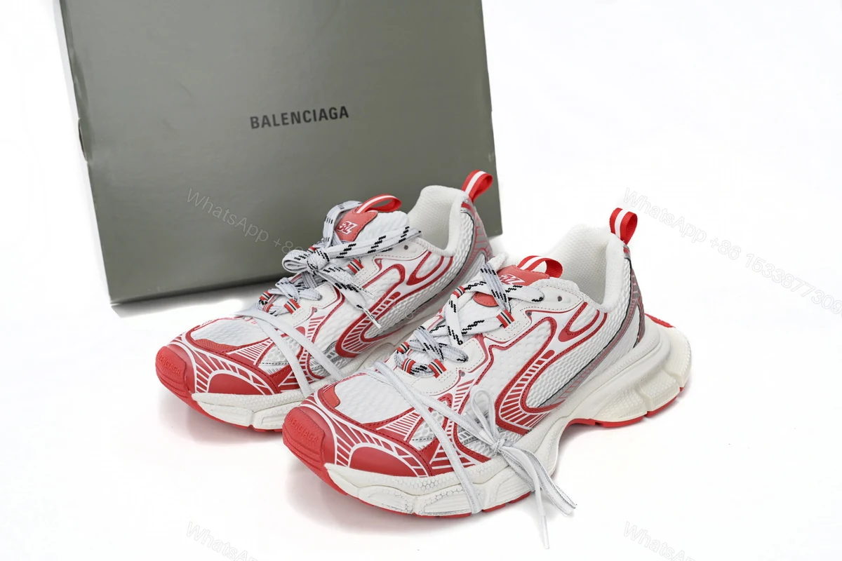 Balenciaga 3XL White Red 734734W3XL29060 — view 2