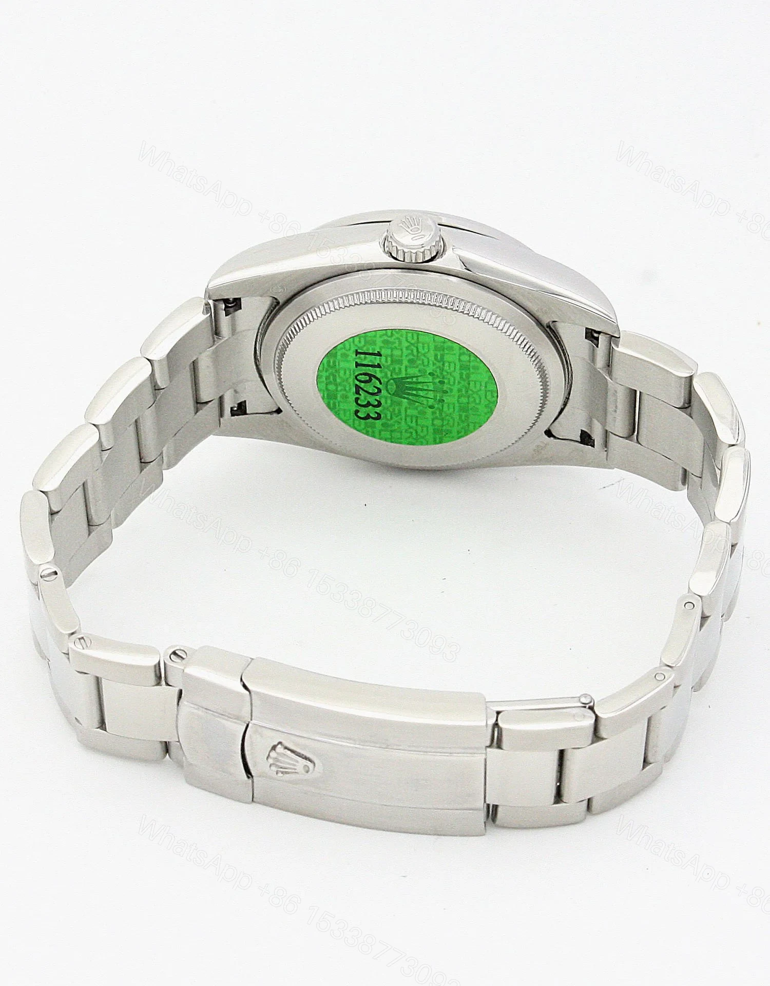 View 4 of Replica Rolex Oyster Perpetual Lady Purple Dial 177200 31 mm
