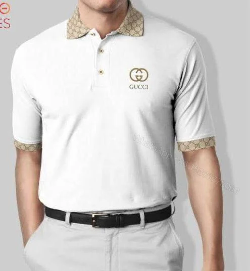 View 3 of Gucci Half Sleeve Polo Tees First Copy | Imported AAA+ Exclusive Replica