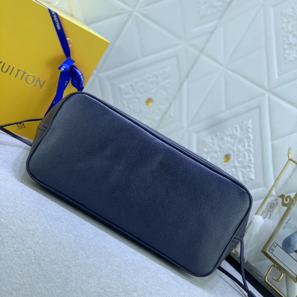 View 7 of Louis Vuitton Neverfull MM Blue 31Cm M46514