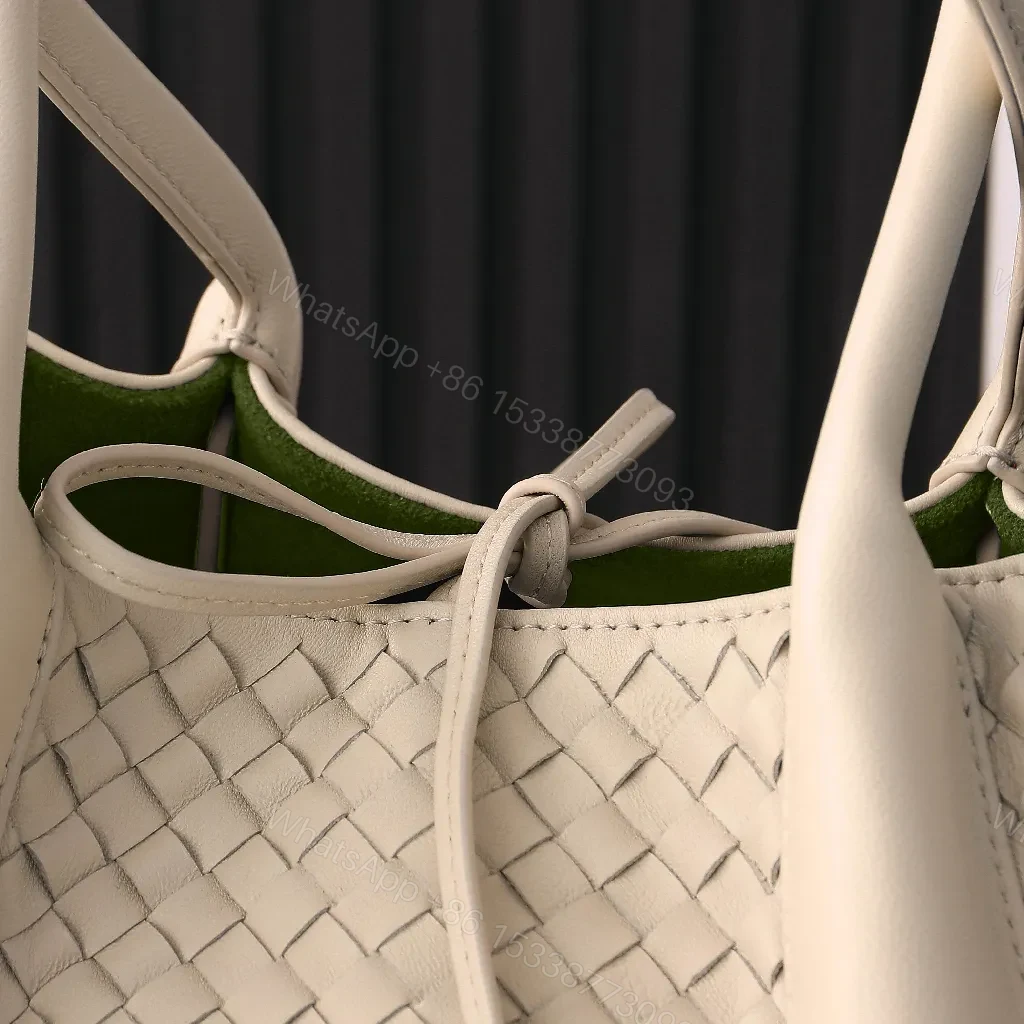 View 7 of Woven Tote: Subtle Luxury, All-Day Versatility Bag