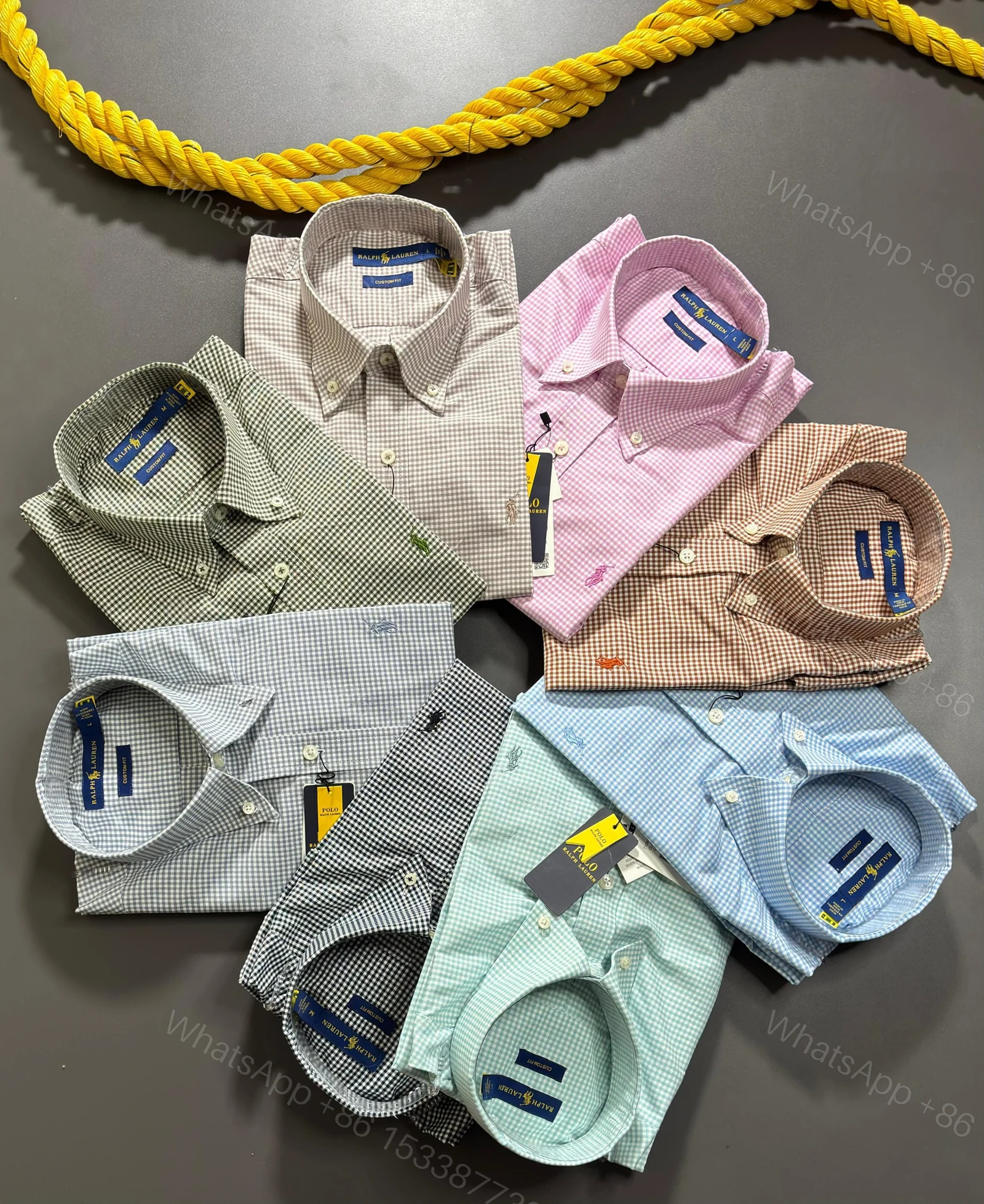 FIRST COPY RALPH LAUREN STYLISH CASUAL COTTON SUMMER SHIRT — view 2