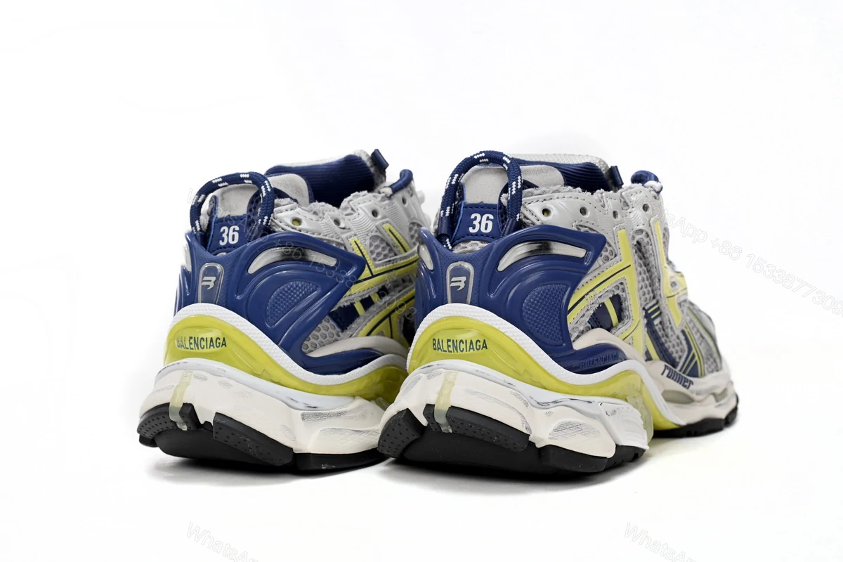 View 6 of Balenciaga Runner Bai Huang Lan 677402 W3RB5 9174