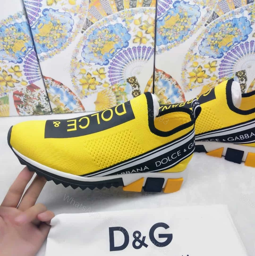 View 7 of DOLCE & GABBANA STRETCH MESH SORRENTO SNEAKERS WITH LOGO – DG48
