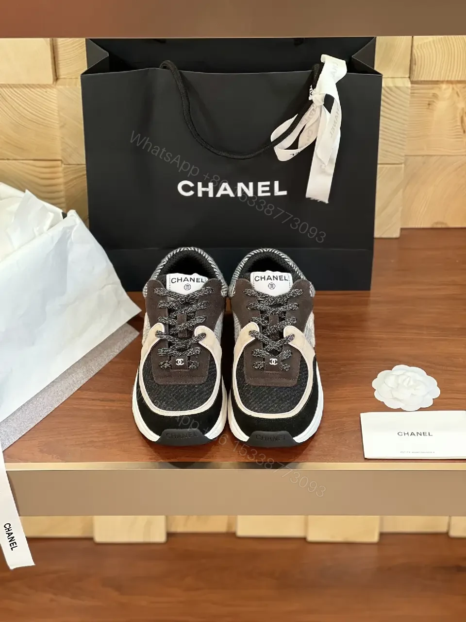 View 6 of Chic Chunky Runner Sneakers: Luxury Streetwear Comfort