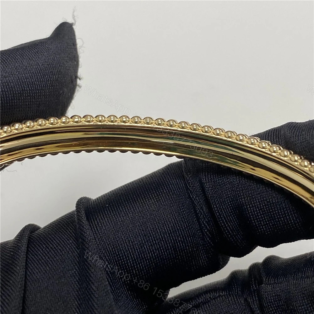 View 3 of Van Cleef & Arpels Perlee Bracelet Large Model 5-row Bead Yellow Gold