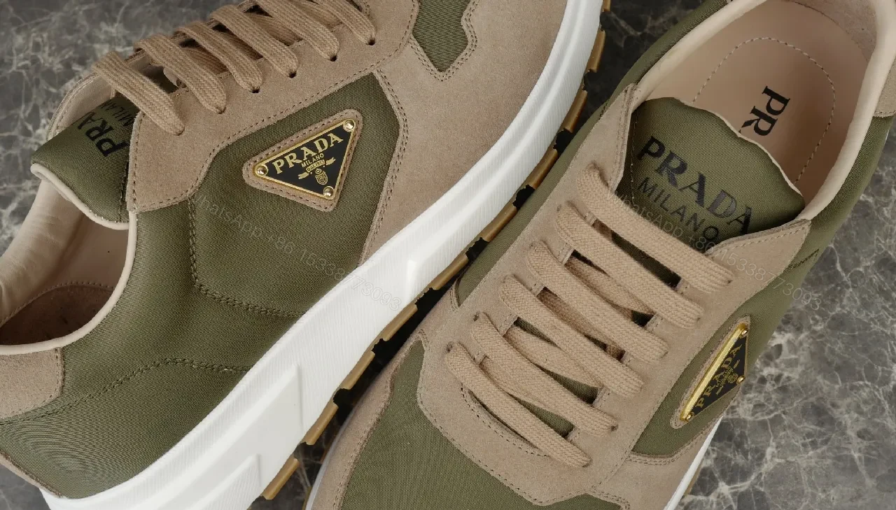 View 5 of Earth-Tone Suede Tech Runner: Luxury Everyday Sneaker