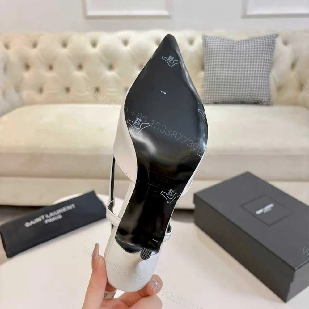 View 8 of YSL slingback pumps