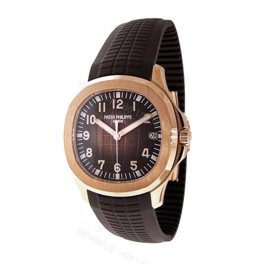 View 2 of Patek Philippe Gold Brown Strap Super Clone