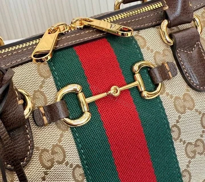 View 8 of Gucci Borsetto Medium Boston Bag VB25278