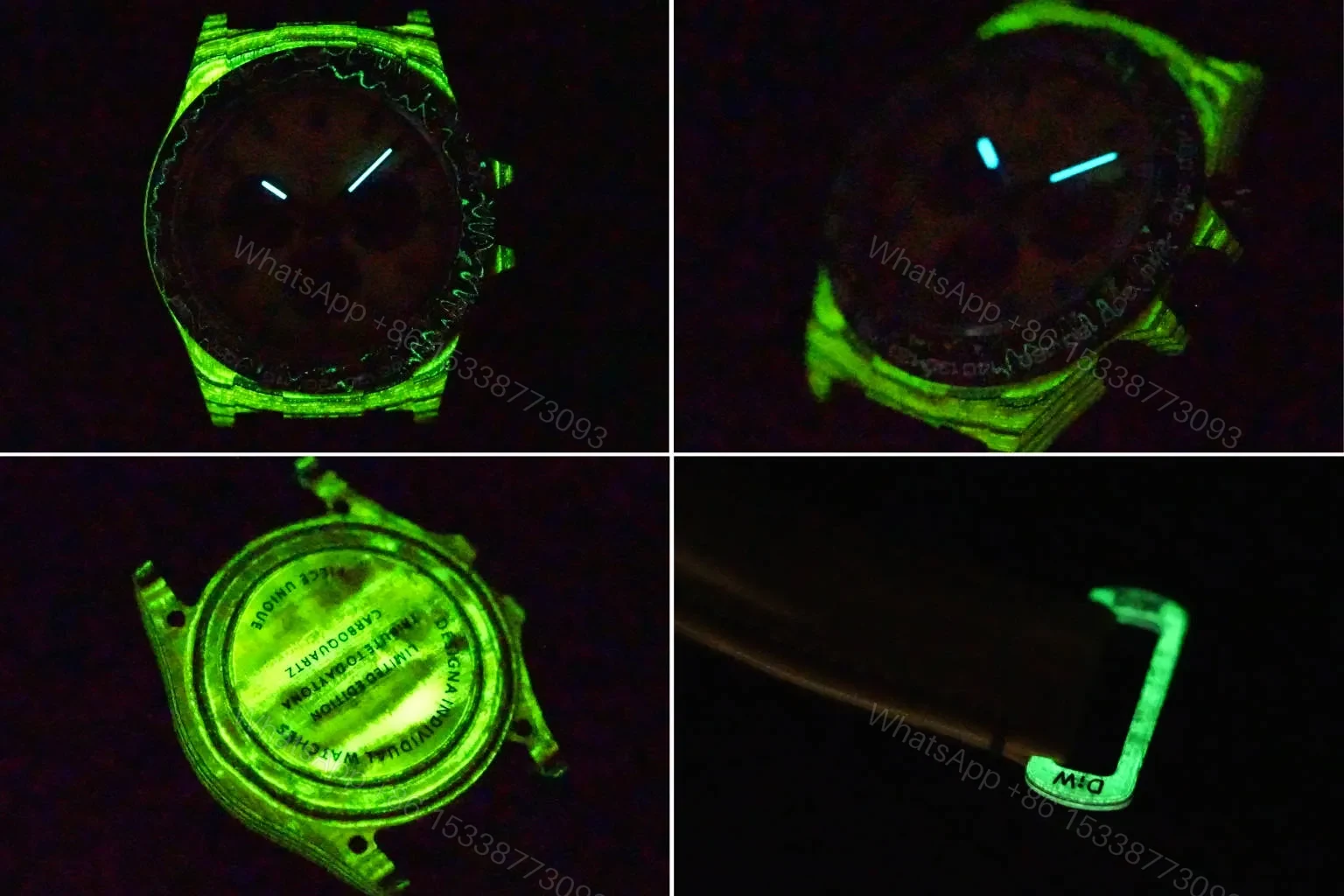 View 9 of Clean Factory ROLEX Daytona Carbon Fiber Yellow Watch