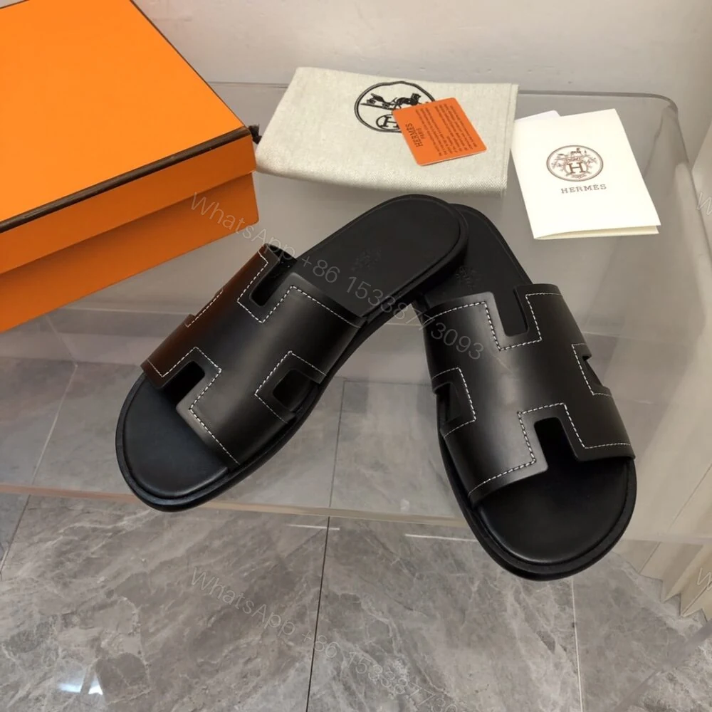 View 6 of Hermes Izmir Sandal Black
