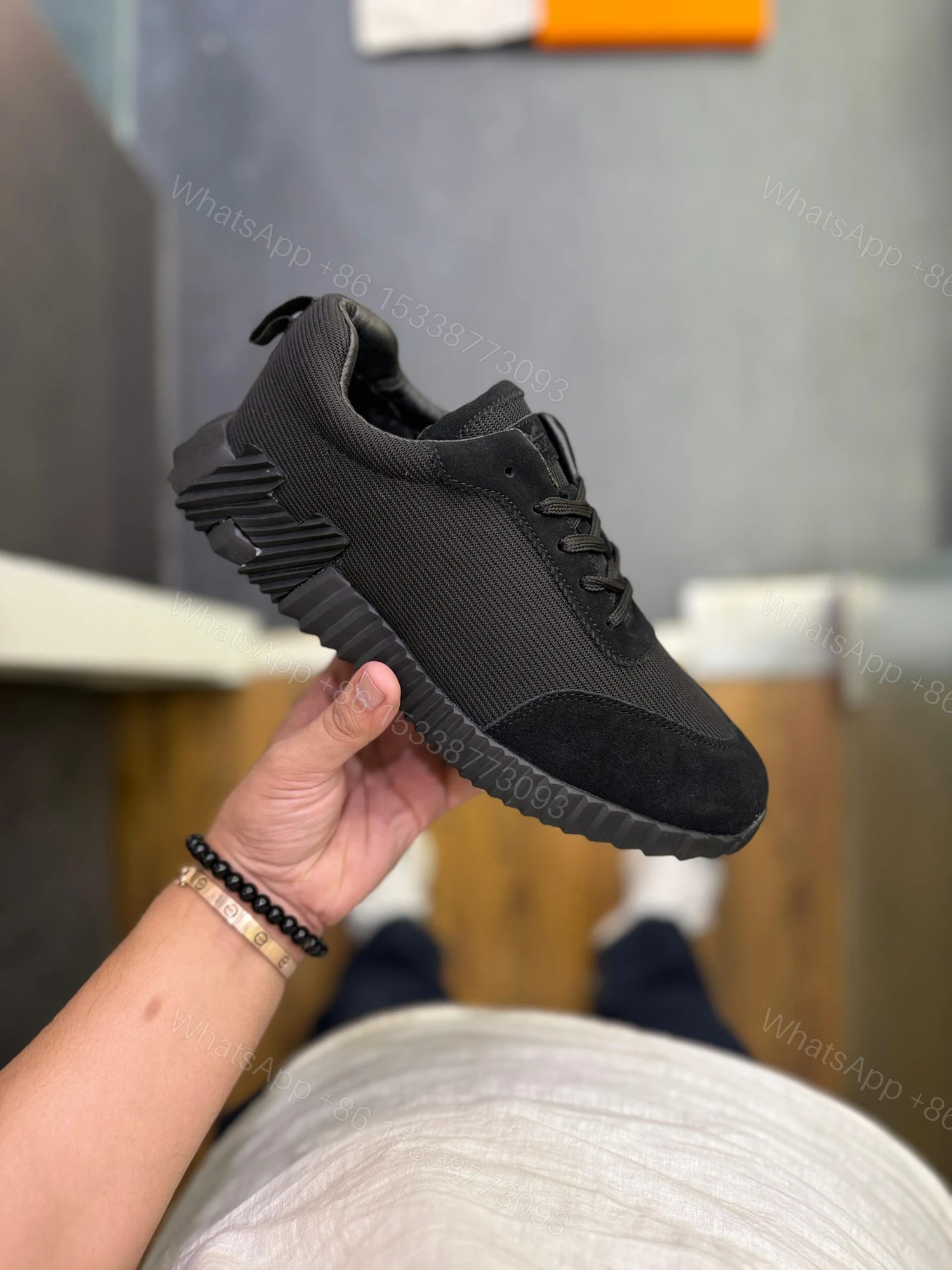 View 3 of FIRST COPY HERMES PARIS- LUXURY SNEAKER FOR MEN