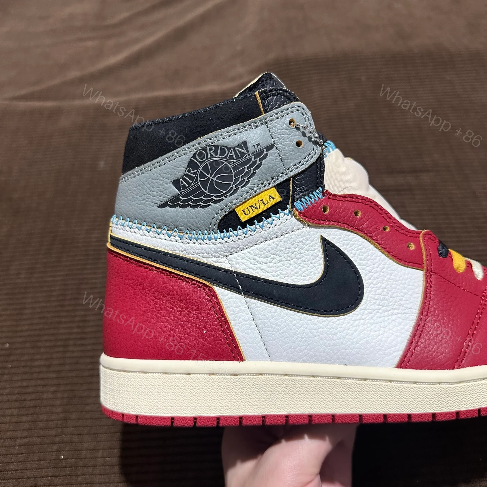 View 6 of Jordan 1 Retro High OG SP Union LA Chicago Shadow