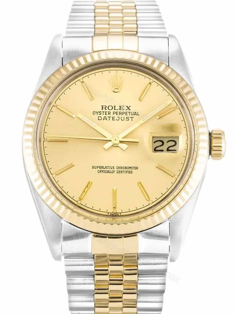 Replica Rolex Datejust Champagne Dial 16013 36mm — view 1