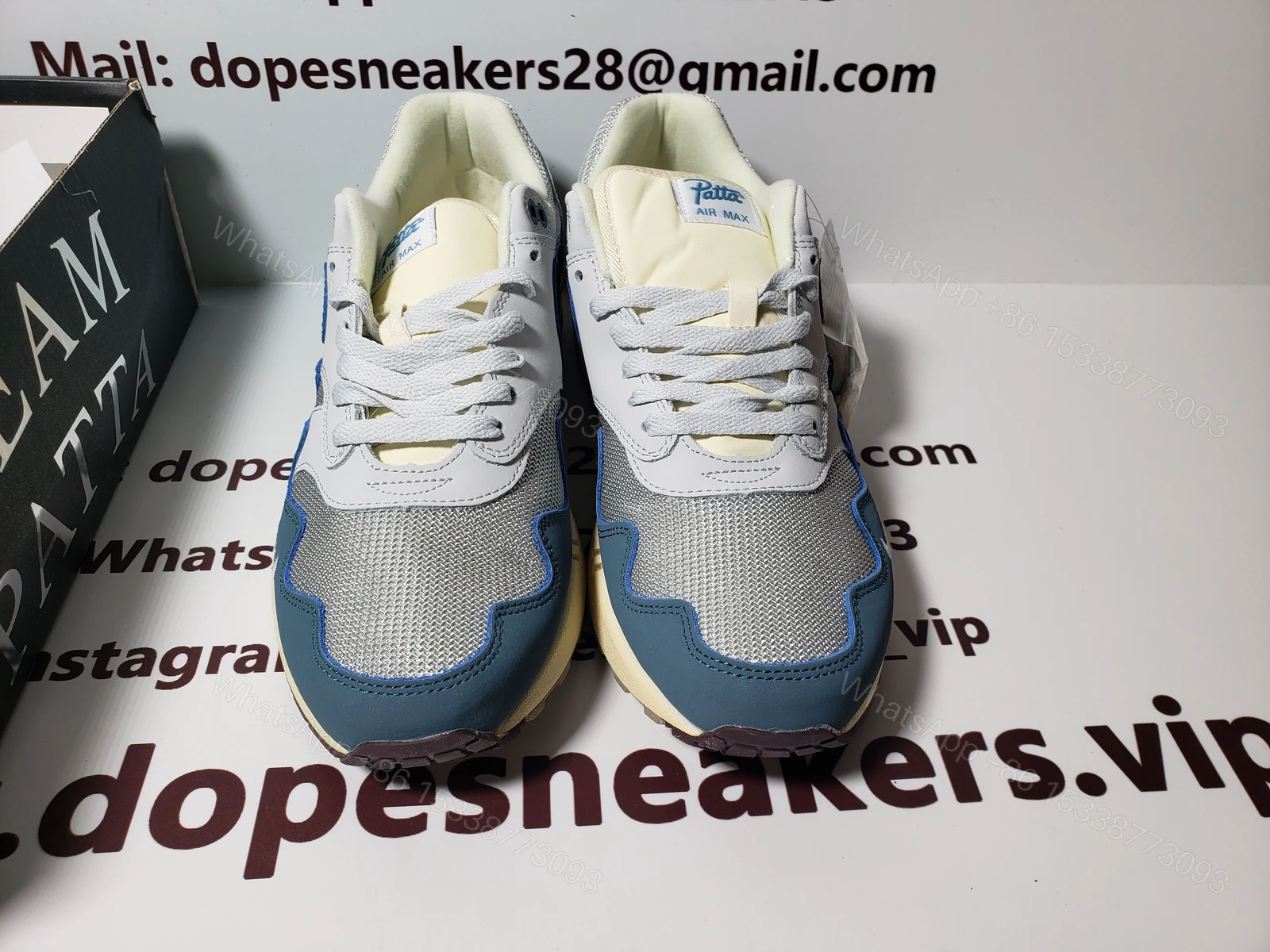 Patta x Nike Air Max 1 "Aqua Noise" DH1348-004 — view 2