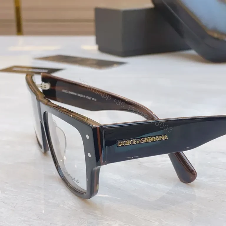 View 7 of Dolce & Gabbana Black Clear-Frame Readers: Bold Luxury Eyewear