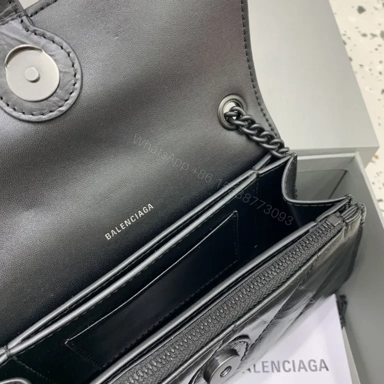 View 4 of Quilted Leather Crossbody: Compact Luxury Bag