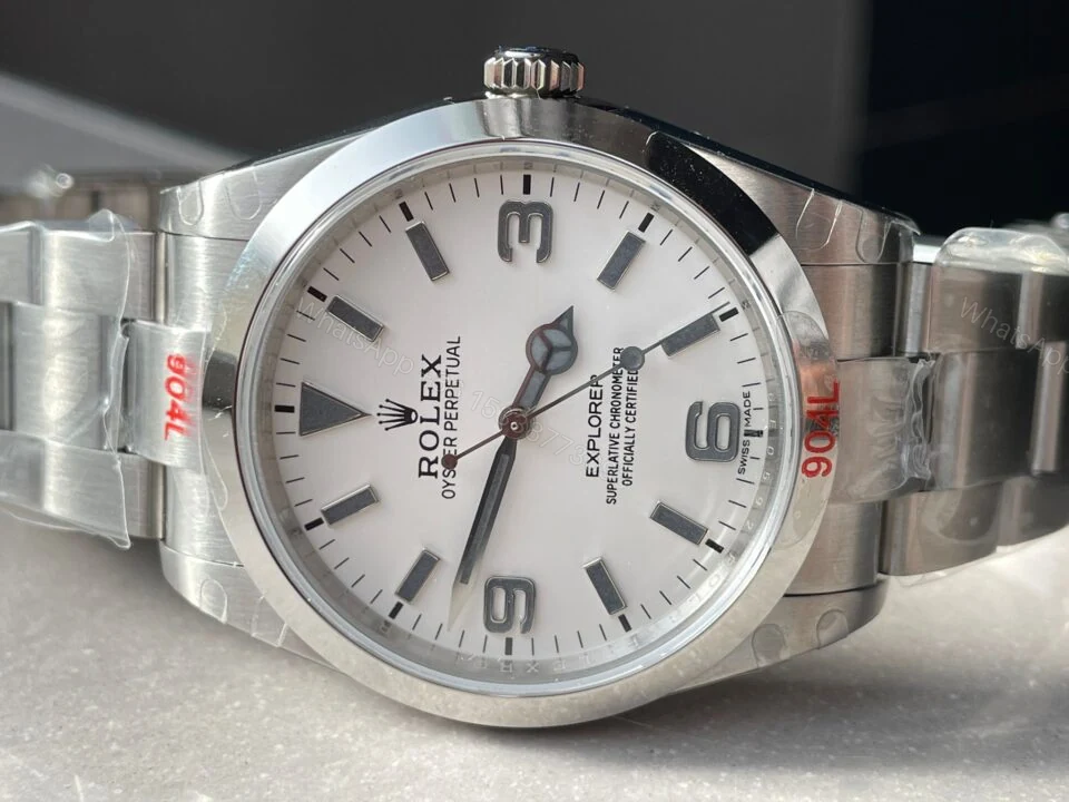 View 7 of JDF Factory 1:1 Rolex Explorer 124270 36mm 904L Steel Best Edition White Dial VR3230