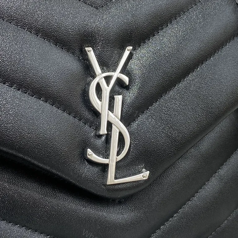 View 2 of Chic Black Quilted Leather Shoulder Bag - Versatile Saint Laurent