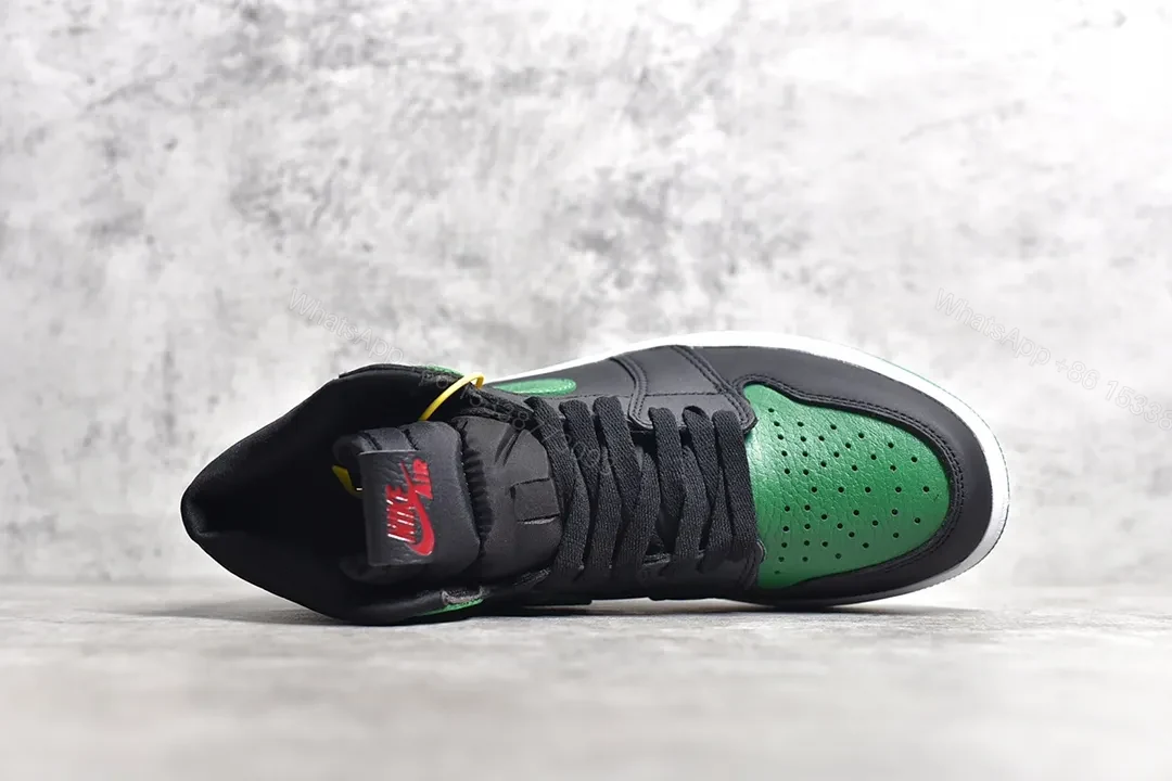 View 6 of Air Jordan 1 Retro High “Pine Green Black ” Replica