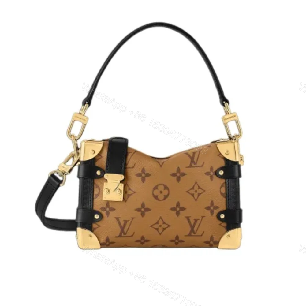 Louis Vuitton Side Trunk Monogram Bag Brown 23Cm M47139 — view 1