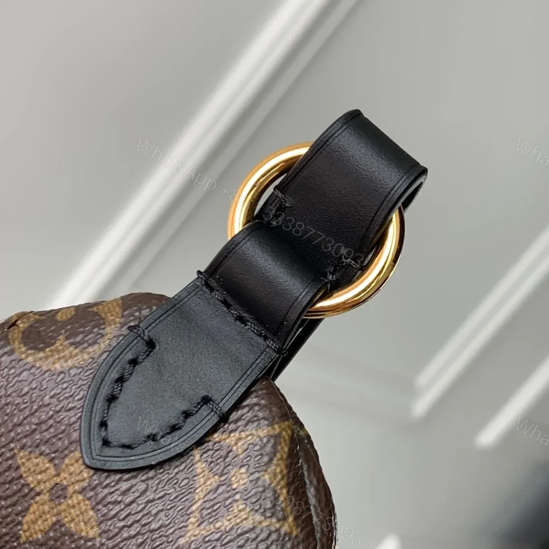 View 4 of LV KEEPIT BUMBAG 29 IN BROWN DAMIER AZUR COATED MONOGRAM CANVAS